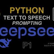 Watch Me Use DeepSeek To Build A Python Text To Speach App