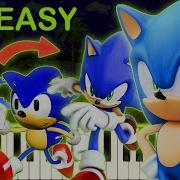 THE EVOLUTION OF SONIC GAMES ON PIANO 1991 2022
