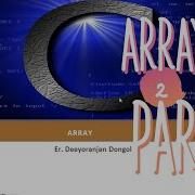 Array In Nepali BscCsit 1st Sem C Chapter 6 Array Part 2 Array Coding 1d Array Declaration