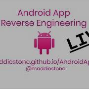 Android App Reverse Engineering LIVE Part 1
