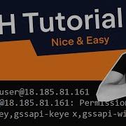 SSH Tutorial Crash Course