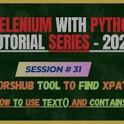 31 SelectorsHub Tool To Find Xpath And CSS Selector Selenium Python Tutorial For Beginners