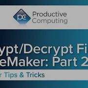 Locking Down Individual Fields With Claris FileMaker Encryption Part 2