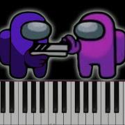 Among Us Main Menu Theme Piano Tutorial