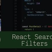React Search Filters P5D90 Live Coding With Jesse