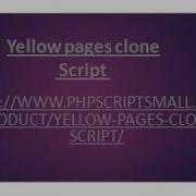 Yellow Pages Online Directory Script PHP Scripts Mall