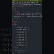 Make Proffessional Strips Alternate Row Color Table Using Html Css Shorts Short