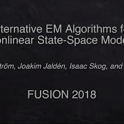 Alternative EM Algorithms For Nonlinear State Space Models