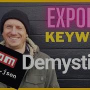 Package JSON Demystified The Exports Keyword