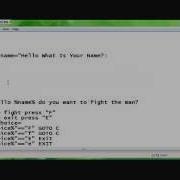 Batch Game Tutorial 1