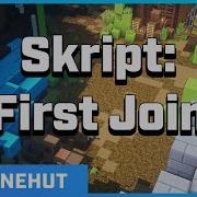 First Join With Skript Minehut