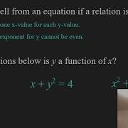 Identifying Functions And Function Notation