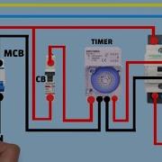 How To Connect A Timer To 3 Phase Contactor Wiring Diagram Video Animation