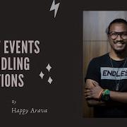React Events And Handling Functions Happy Arava ReactJS