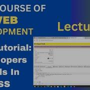 CSS Tutorial Using Chrome Developer Tools Trick To Use Inspect Element Web Development Lecture 16