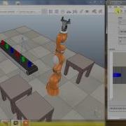 Sorting Robot Arm Using Labview And V Rep