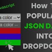 Json Data Into Dropdown Select Option Javascript Example