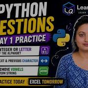 Python Practice Day 1