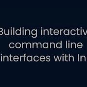 Aleksandra Sikora Building Interactive Command Line Interfaces With Ink