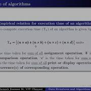 Execution Time Of An Algorithm Empirical Formulation