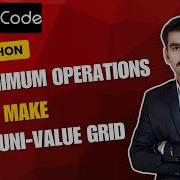 Leetcode Daily Challenge 28 Apr 2026 2033 Minimum Operations To Make A Uni Value Grid Python