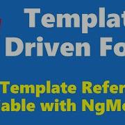 12 8 Template Reference Variable With NgModel Template Driven Form Angular Series