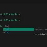 Visual Studio Code Postfix Completion