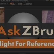 AskZBrush How Can I Use Spotlight To Display Reference Images