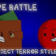 Shape Battle Object Terror Styled Intro
