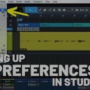 Setting Up Preferences In StudioOne