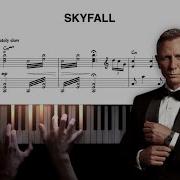 Adele Skyfall Piano Cover Sheet Music