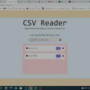 Csv Uploader Coding Ninja