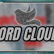 Word Cloud Generator Using Canva For Word Shape Clouds