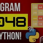 How To Make The Classic 2048 Game In Python Pygame Code Tutorial