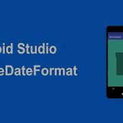 Java Android Studio Tutorial Calendar SimpleDateFormat