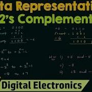 Data Representation Using 2 S Complement