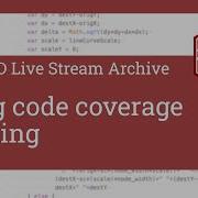Fixing Code Coverage Reporting Developing Node Red Stream 19th October 2020