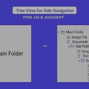 Tree View In HTML CSS Javascript Tree View For Side Navigationbar In HTML CSS JS RuncodeNow