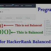 Solution For HackerRank Balanced Brackets Problem In Hindi