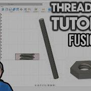 THREAD TOOL Tutorial Autodesk Fusion 360 Tool Tutorial