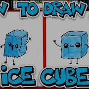 How To Draw A Funny Ice Cube