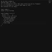 Efficient Fizz Buzz Solution In Javascript O N