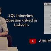 4 SQL Interview Question Asked In Linkedin Sql Analyticswithajay Dataanalyst Businessanalyst