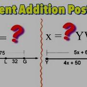 Segment Addition Postulate