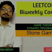 Stone Game IV Biweekly Contest 30 GAME THEORY DYNAMIC PROGRAMMING LEETCODE