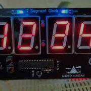 7 Segment Clock With ATmega8 And RTC Module For Making Your Table Clock