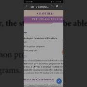 12th Computer Science Chapter 13 Python And Csv Files