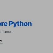 Python Lesson 15 Inheritance