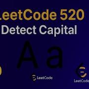 LeetCode 520 Detect Capital In Python Easy Coding Tutorial For Beginners