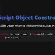 JavaScript Object Constructors A Beginner S Guide To Prototypes Inheritance